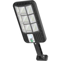 Okpro Solar Outdoor Lights 6000Lm Solar Lights For Outside With Motion Sensor Dusk To Dawn Solar Powered Security Light Ip66