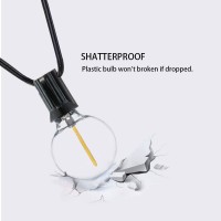 Banord 100Ft G40 Globe String Lights3 2700K Led Outdoor Patio Lights String With Dimmable Shatterproof Bulbs Waterproof Conne