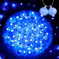 Zgwj 50Pcs Mini Led Lights Led Balloons Light For Party Decorations Neon Party Lights For Paper Lantern Easter Eggs Birthday Pa