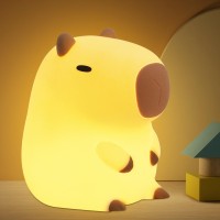 Okiyid Capybara Gifts For Girl Capybara Night Light Capybara Lamp Breastfeeding Cute Lamp For Nursery Abssil Touch Control