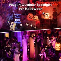 Beelinks Halloween Christmas Spotlight Outdoor 12W Rgbw Led Spot Lights Outdoor With 16 Color Changing For Yard Garden Decor