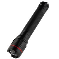 Kunhe 3Cell D Flashlight Heavy Duty Large Flashlight With 1000 High Lumens Zoomable Aluminum Alloy Torch Perfect For Home Em