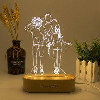 Oyouni Custom Night Lamp - Custom Photo Or Text Night Light, Usb Charging - Ideal For Bedroom, Kids, Birthdays, Mother'S Day, Christmas, Valentine'S Day-Unique Gifts That Illuminate Emotions!