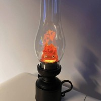 Zulky Howl'S Moving Castle - Hanging Calcifer, Night Light