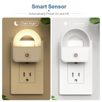 Yrwxzyo Night Light Led Night Light Plug Into Wall Nightlights With Smart Dusk Todawn Sensor Night Light Suitable For Bedroom