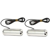 Akozon Marine Led Lights Waterproof Underwater Led Boat Light For Yacht Boat (Blue Light 0.2W)