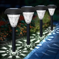 Pearlstar 8 Pack Solar Pathway Lights Outdoor Waterproof Auto Onoff Solar Outside Lights For Yard Garden Path Walkway Driv