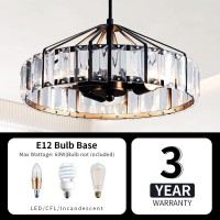 Lanpesting Farmhouse Chandeliers Black Crystal Modern Rustic Vintage Pendant Light Fixtures Hanging Chandelier Ceiling For Dini