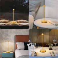 Hblamp Cordless Table Lamp Rechargeable 6000Mah Battery Operated Led Table Light Portable Waterproof Touch Dimmable Table Lamp