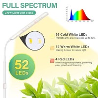 Foxgarden Grow Light Full Spectrum Plant Light Strip With Stand For Indoor Plants 47263 Inches Height Adjustable Bright Gro