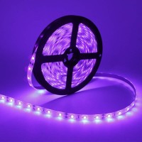 Roperry 50Ft Led Black Light Strip Kit 900 Units Lamp Beadsip65 Waterproof Blacklights For Glow Partybirthdaybody Painthall