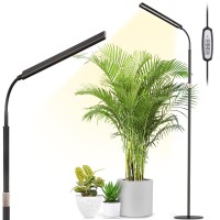 Foxgarden Grow Light Full Spectrum Plant Light Strip With Extendable Stand For Indoor Plants 47263 Inches Height Adjustable