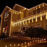 Solar Meteor Shower Lights Outdoor Waterproof Christmas Decorations Lights Solar Powered 16 Tubes 384Led Rain Drop Lights Sno