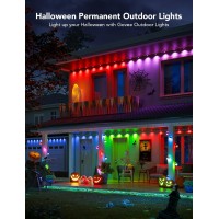 Govee Permanent Outdoor Lights Smart Rgbic Outdoor Lights With 75 Scene Modes 100Ft With 72 Led Ip67 Lights For Halloween Deco