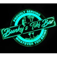 Custom Tiki Bar Color Changing Acrylic Wall Led Night Light Neon Like 4 Sizes Custom Your Name Personalized