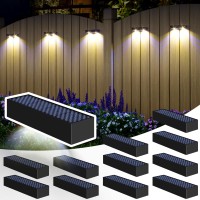 Jsot Solar Fence Lights Step Lights Solar Stair Lights Outdoor Deck Lights Solar Pool Lights Solar Fence Lamp Solar Wall Light