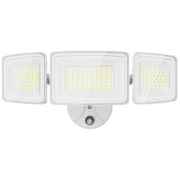 Onforu 100W Dusk To Dawn Led Outdoor Light 9000Lm Exterior Flood Security Lights Ip65 Waterproof Outdoor 3 Adjustable Heads Secu