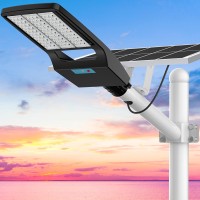 3000W Solar Street Lights Outdoor 6500K Solar Parking Lot Lights Commercial Dusk To Dawn Street Lights Solar Powered Motion M