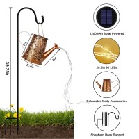 Solar Watering Can With Lights Solar Outdoor Lights Decorative Solar Garden Lights Solar Lanterns Hanging Garden Lights For Gar