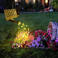 90 Led Solar Watering Can With Lights Waterproof Large Hanging Lantern Landscape Solar Lights Outdoor Garden Decor For Outside