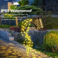 90 Led Solar Watering Can With Lights Waterproof Large Hanging Lantern Landscape Solar Lights Outdoor Garden Decor For Outside