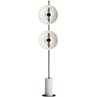 Kdd7 Modern Marble Floor Lamp White Nordic Creative Design Simple Led Lights Decor Home Living Room Bedroom