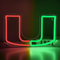 University Neon Signs College Neon Led Sign University Football Team Logo Neon Sign For Room Decor Dorm Decoration For College S