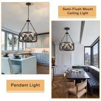 Shiandar 3Light Black Flush Mount Ceiling Light For Kitchen Island Black Light Fixture Flush Mount Industrial Close To Ceiling