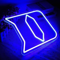 University Neon Signs Letter D Neon Led Sign University Basketball Team Logo Neon Signs University Name Light Signs For Man Cave