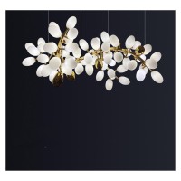 Gold Grape Chandelier Design Glass Pendant Lights Nordic Living Room Dining Room Kitchen Hanging Light Pendant Lamps,Modern Chandelier Crystal