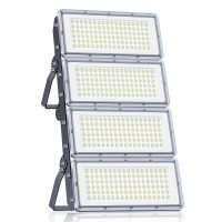 Vrtogthe Led Flood Light Outdoor 400W - 40000Lm Led Stadium Lights Outdoor With Temperature Drive And Ip67 Waterproof, 7000K Commercial Security Floodlight For Street, Yard, Garage, Parking