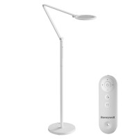 Honeywell Led Floor Lamp F01Wt Sunturalux Eye Caring Dimmable Standing Light With Remote Bright Natural Daylight 5 Colors 5