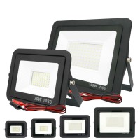 Joccos Dc12V Led Flood Light 20W 30W 50W 100W Outdoor Floodlight Spotlight Ip66 Waterproof Light Reflector Portable 12 Volt Led Lights Cool White5500-7000K (Color : 30W, Size : Dc 12V)