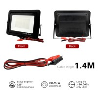 Joccos Dc12V Led Flood Light 20W 30W 50W 100W Outdoor Floodlight Spotlight Ip66 Waterproof Light Reflector Portable 12 Volt Led Lights Cool White5500-7000K (Color : 30W, Size : Dc 12V)