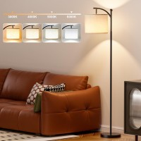 Ambimall Floor Lamps For Living Room Remote Control And Stepless Dimmable Bulb Colors Temperature Brightness Adjustable 9W