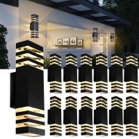 Tuord 12Pack 15Inch Outdoor Led Wall Lights 4000K Day White Outdoor 18W Wall Light Aluminum Body Waterproof Ip65 Led Porch Light