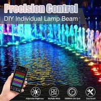 Tsun Pond Light Bluetooth App Control Pond Lights Rgb Underwater Lights Color Changing Outdoor Pond Light Ip68 Waterproof Fish