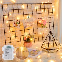 Battery Operated String Lights Outdoor 33 Ft 100 Led Battery Powered String Fairy Lights With Time 8 Modes Waterproof Twinkle