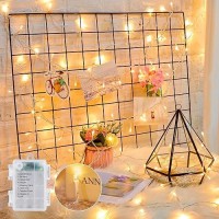 Battery Operated String Lights Outdoor 33 Ft 100 Led Battery Powered String Fairy Lights With Time 8 Modes Waterproof Twinkle