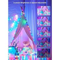 Color Changing Fairy Lights Plug In 22 Colors 33 Ft 100 Led String Lights With Remote Twinkling Fairy Lights Indoor With 12 L