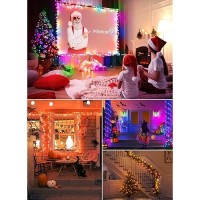 Color Changing Fairy Lights Plug In 22 Colors 66 Ft 200 Led String Lights With Remote Twinkling Fairy Lights Indoor With 12 L