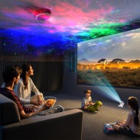 Astronaut Star Galaxy Projector Light Space Buddy Projector Night Light With Star Mode And Brightness Mode 360Rotation Starry Nebula Ceiling Projector With Flexible Projection Angle Room Decor