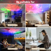 Astronaut Star Galaxy Projector Light Space Buddy Projector Night Light With Star Mode And Brightness Mode 360Rotation Starry Nebula Ceiling Projector With Flexible Projection Angle Room Decor