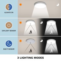 Molrebe Motion Sensor Ceiling Light Rechargeable Battery Operated Ceiling Light With 15 Color Temperatures Motion Activated Cl