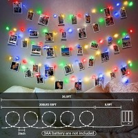 2Pack Fairy Lights Battery Operated 33Ft 200Led Twinkle String Lights 8 Modes Waterproof Led Fairy Lights For Bedroom Wedding