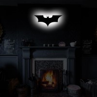 Aarmy Bat Neon Sign Bat Neon Signs Bat Wall Lights Lamp Bedroom Decor Led Superhero Gifts For Kids Men 1575 Inch Classic Comi