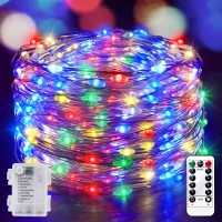 Xurisen 99Ft Fairy Lights Battery Operated 300Led Twinkle String Lights With 8 Modes Timer Memory Fairy Lights For Bedroom W