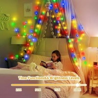 Xurisen 296Ft Fairy Lights 900Led Super Long Twinkle String Lights 8 Modes Memory Timer Plug In Fairy Lights For Bedroom Wedd