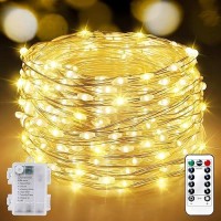 Xurisen 99Ft Fairy Lights Battery Operated 300Led Twinkle String Lights With 8 Modes Timer Memory Fairy Lights For Bedroom W