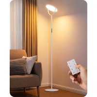 Edishine 76 Led Floor Lamp Super Bright Tall Standing Lamp 300 Flexible Head Modern Torchiere Lights With Remote Touch But